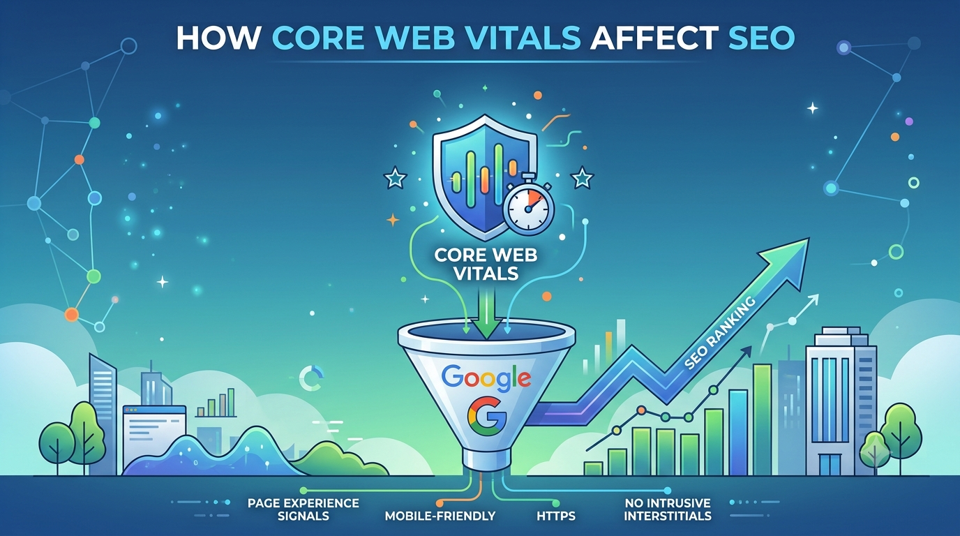 How Core Web Vitals in Google Search Console Affect SEO Rankings: A Complete Guide to LCP, INP & CLS in 2026